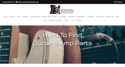 Desktop Screenshot of guitarandampparts.com